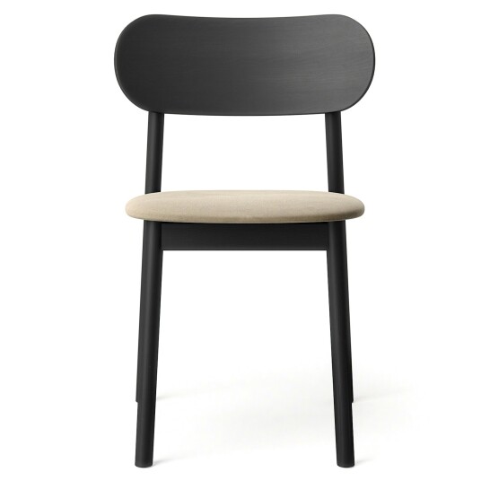 Decotique Elephant Stol Svart / Beige Fløyel