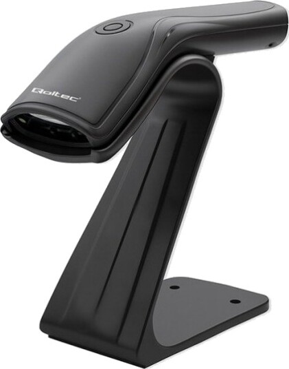 Qoltec Strekkodeskanner + Skannerstativ | 1D | Usb
