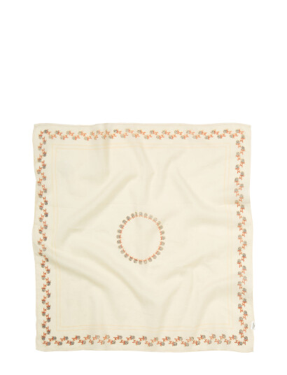 Becksöndergaard Brombeere Cotta Scarf - Cream - ONE SIZE