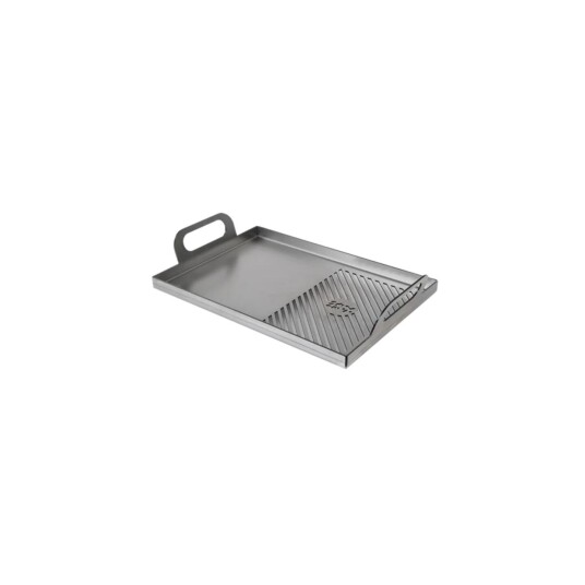 Kasai Kasai Medium Wide Plancha 50/50 Flat og riflet plancha 47,5 x 30,5 cm