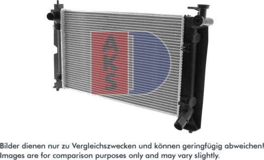 AKS DASIS 210041N Radiator motorkjøling
