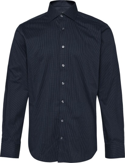 Bruun & Stengade Bs Maas Modern Fit Shirt BLACK 46 Bruun & Stengade Bs Maas Modern Fit Shirt BLACK 46