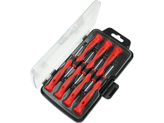 Dedra Set Of Precision Screwdrivers, 6 Pcs, Crv Steel Dedra Set Of Precision Screwdrivers, 6 Pcs, Crv Steel