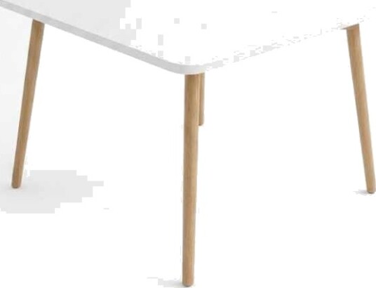 Sofabord Hanah Home Peka Compact (60 x 47 x 60 cm) Hvit - Hvit