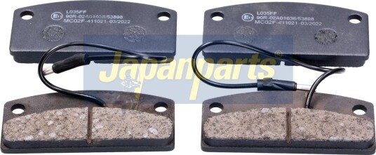 JAPANPARTS PA-MC02 Bremseklosser