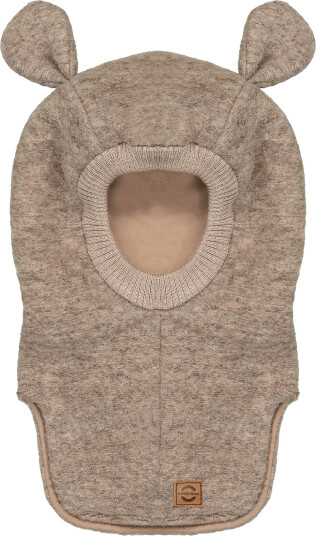 Mikk line Airwool Balaclava W Ears Beige 62/68 Mikk line Airwool Balaclava W Ears Beige 62/68