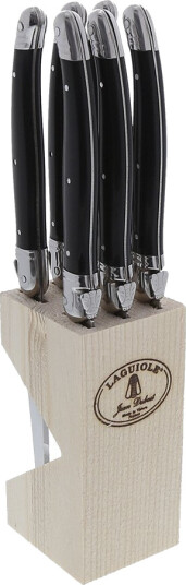 Jean Dubost Laguiole Kniv 6 stk svart Jean Dubost Laguiole Kniv 6 stk svart