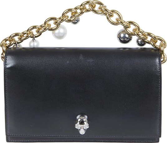 Alexander McQueen Dame Vesker Svart ONE SIZE, Alexander McQueen Dame Vesker Svart ONE SIZE,