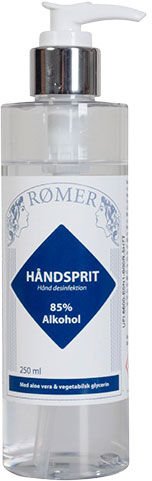 Rømer Håndsprit 85% Alkohol 250 ml