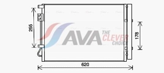 Kondensator AVA Clever Choice HY5448D Kondensator AVA Clever Choice HY5448D