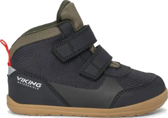 Viking Footwear Kid´s/junior´s Aspen Barefoot Mid Wp 2v Black 33