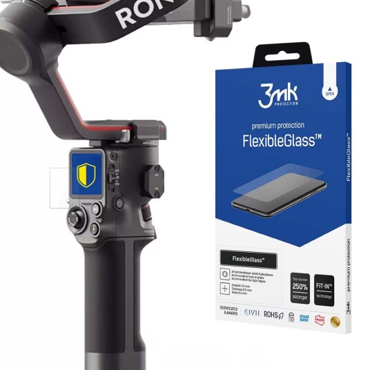 DJI RS 3 / RS 3 Pro 3mk FlexibleGlass DJI RS 3 / RS 3 Pro 3mk FlexibleGlass