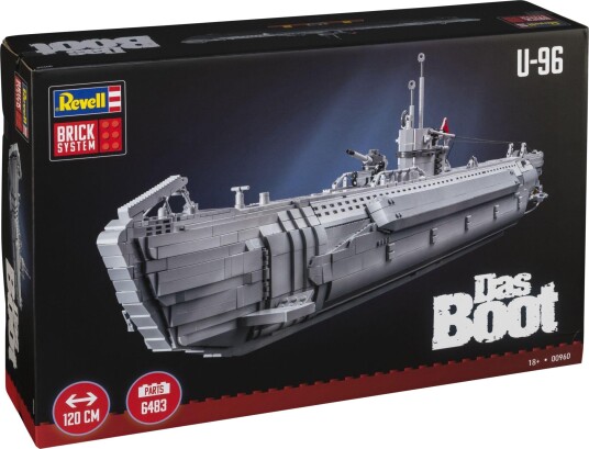 Revell 1:56 U-Båt Modellbyggesett - 6483 Deler