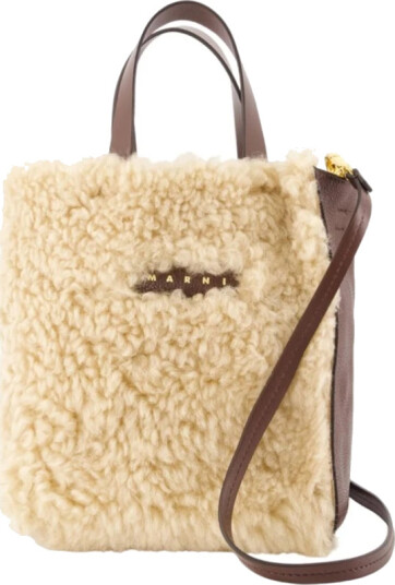 Marni Dame Vesker Beige ONE SIZE, Marni Dame Vesker Beige ONE SIZE,