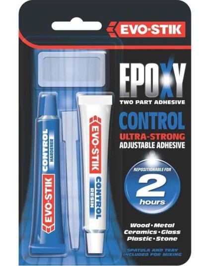 Crosswear Evo Stik Control Ultra Strong To Komponents Epoxy Lim