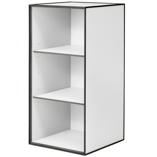 Audo Copenhagen Frame 70 Sidebord med 2 Hyller Hvit