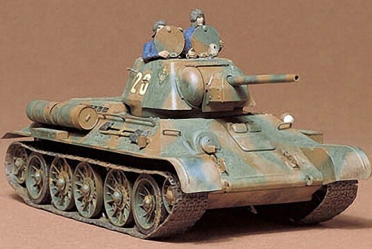 Tamiya 1/35 Russian Tank T34/76 1943 Production Model
