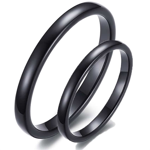 Tungsten forlovelsesring 'Black' Tungsten forlovelsesring 'Black'