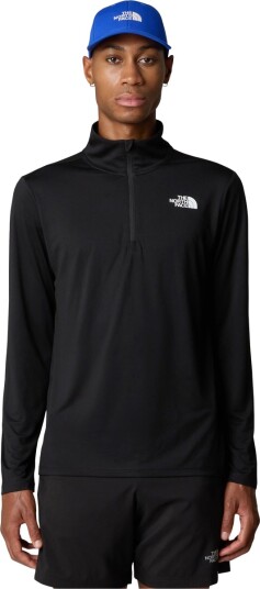 The North Face M 24/7 1/4 Zip Tee - Black - S
