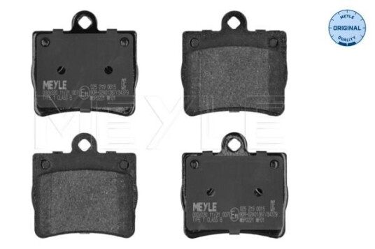 Bremseklosser MEYLE 025 219 0015