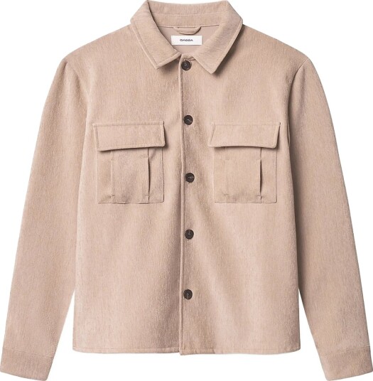 Gabba Flap Velour Beige L
