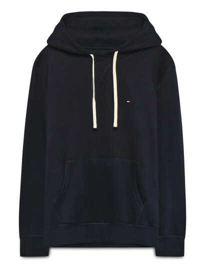 Tommy Hilfiger Essential Fleece Hoody - Navy - M Tommy Hilfiger Essential Fleece Hoody - Navy - M