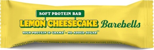 Barebells Soft Protein Bar Lemon Cheesecake 55g Barebells Soft Protein Bar Lemon Cheesecake 55g