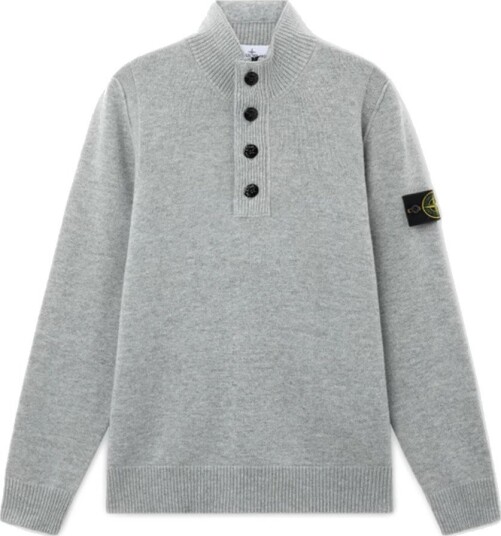 Stone Island Herre Strikkevarer Grå M,