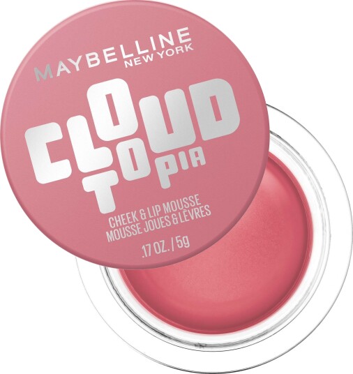 Maybelline New York Cloudtopia Cheek & Lip Mousse 8 Enchanted Mauve