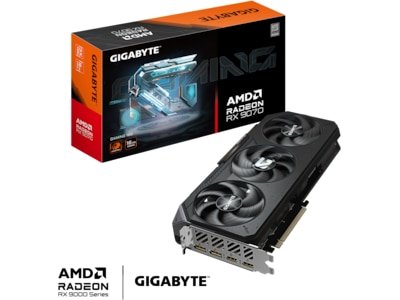 Gigabyte Radeon RX 9070 Gaming Grafikkort med 16GB GDDR6