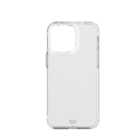 Tech21 Evo Clear Mobildeksel til iPhone 15 Pro Max - Transparent og Miljøvennlig