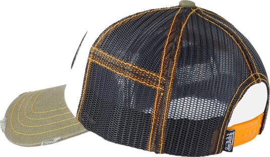Von Dutch Oval Patch Sum Trucker Black/W