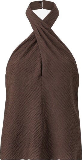 Mango - Bluse Top Choc - Brun