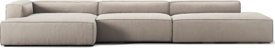 Grand 5 Setersofa åpen ende Høyre Sandshell Beige