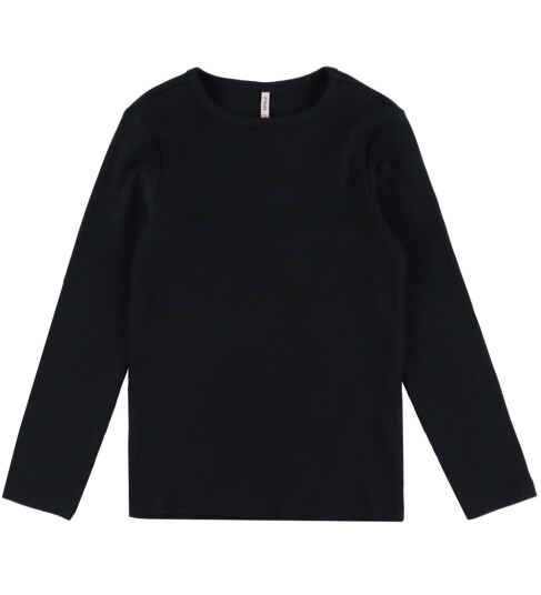 Kids Only Genser Noos Rib KogLucky Svart 9 10 år 134 140 Genser