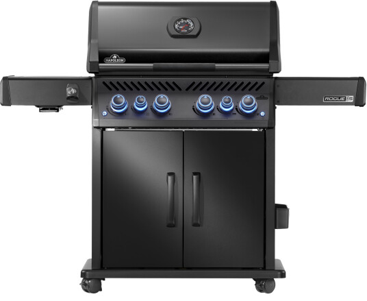 Rogue PRO-S 525 Phantom - svart gassgrill med infrarød sidebrenner Rogue PRO-S 525 Phantom - svart gassgrill med infrarød sidebrenner