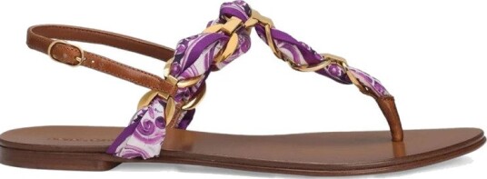 Dolce & Gabbana, Dame, Sko, Lilla, 40 EU,