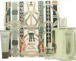 Hermès H24 Gavesett 100ml EDT + 5ml Miniatyr + 20ml Ansiktsfuktighetskrem