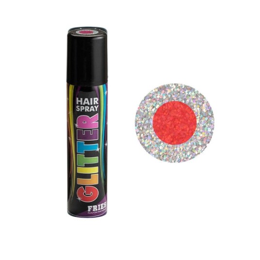 Bravehead Fries Color Hair Spray Glitter Red 100ml