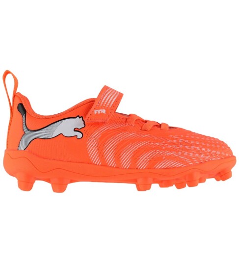 PUMA Future 9 Play V Fg/Ag Rb Jr   Coral   33