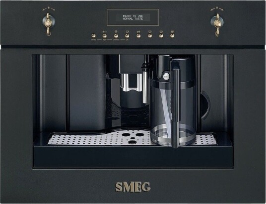 Smeg Colonial 60 cm Integrert Espressomaskin i Antrasitt CMS8451A Smeg Colonial 60 cm Integrert Espressomaskin i Antrasitt CMS8451A