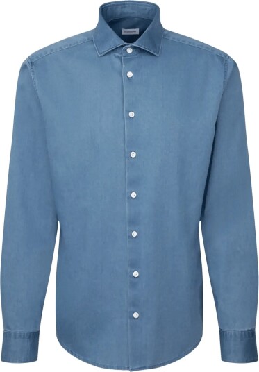 Seidensticker Denim Shirt Regular   Blue   45