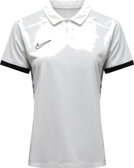 Nike Polo Dri FIT Academy 25 Hvit/Svart/Grå Kvinner størrelse Large