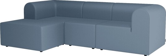 Montana Paradigm 3 seters Sofa med Puff Venstre HE0732 Hero732
