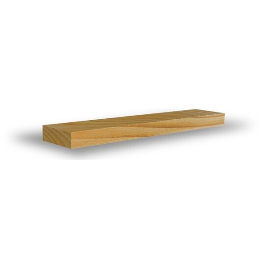 Combiwood Glattkantlist Ubehandlet Furu 15x33x2400 mm Natur