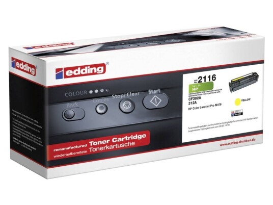 Edding Edd-2116 2700 Sider Gult 1 Stykker