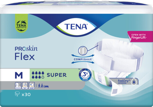 Tena Flex Super Medium 30 stk. Tena Flex Super Medium 30 stk.