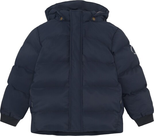 En Fant Jacket Quilt Solid Navy 140