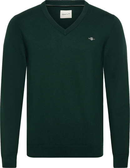 Gant | Shield Cotton V Neck | L