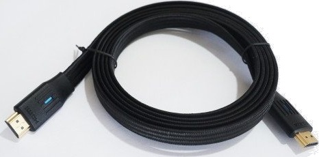 Tb Kabel Hdmi V 2.1 Flat 2M Svart Tb Kabel Hdmi V 2.1 Flat 2M Svart